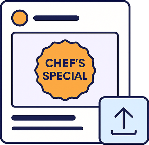 You share your existing promo